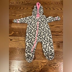 Kiko & Max 3 mo fleece snowsuit/bunting.